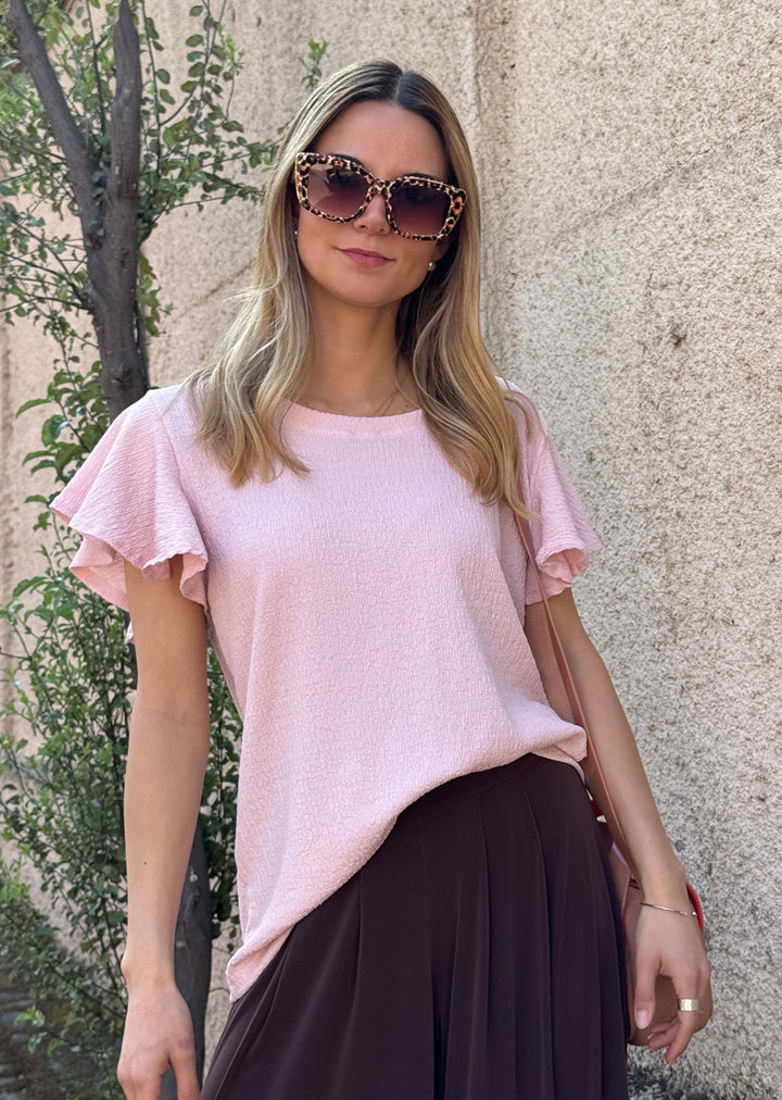 Polera Amparo | Rosa