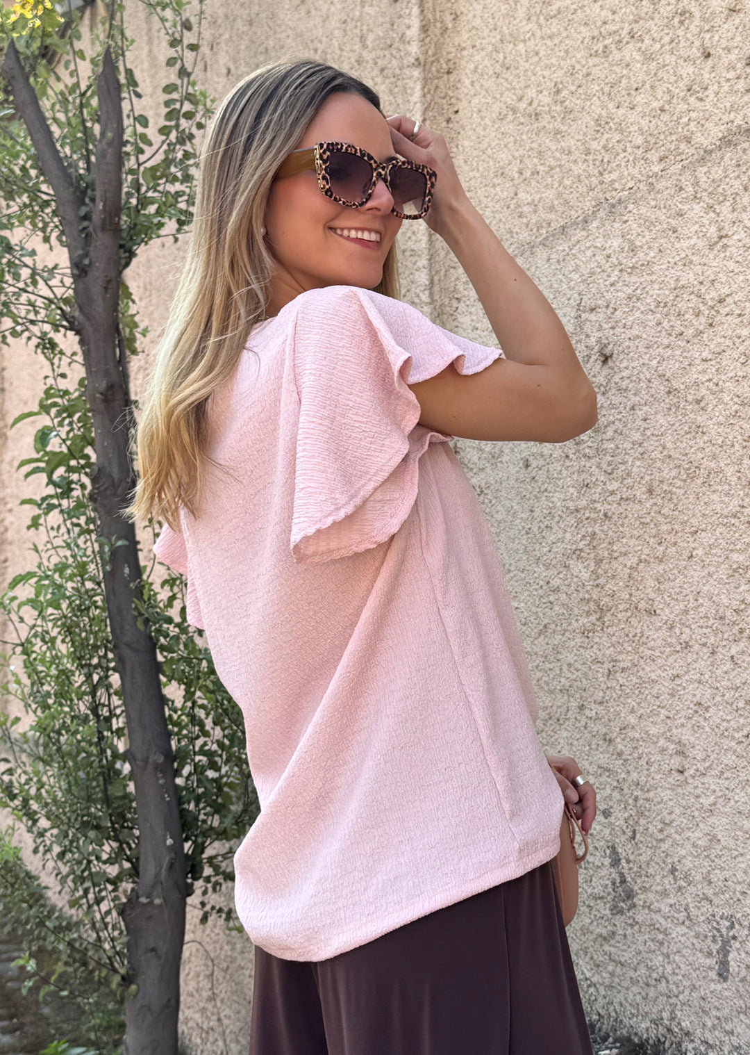 Polera Amparo | Rosa