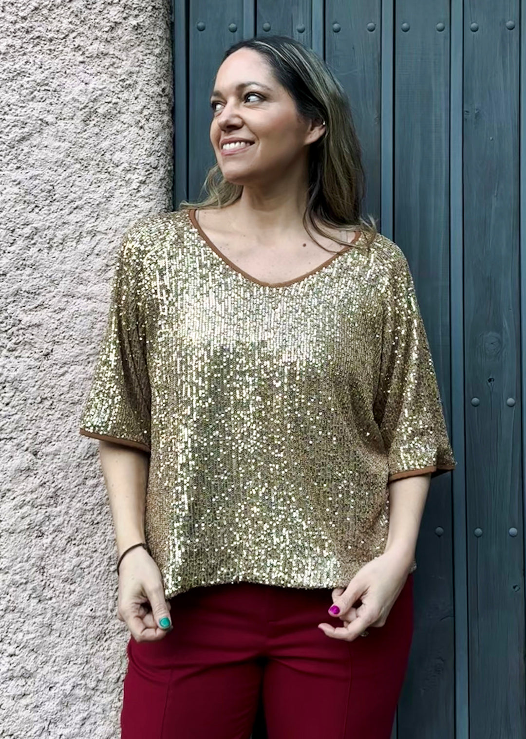 Polera Berni | Gold