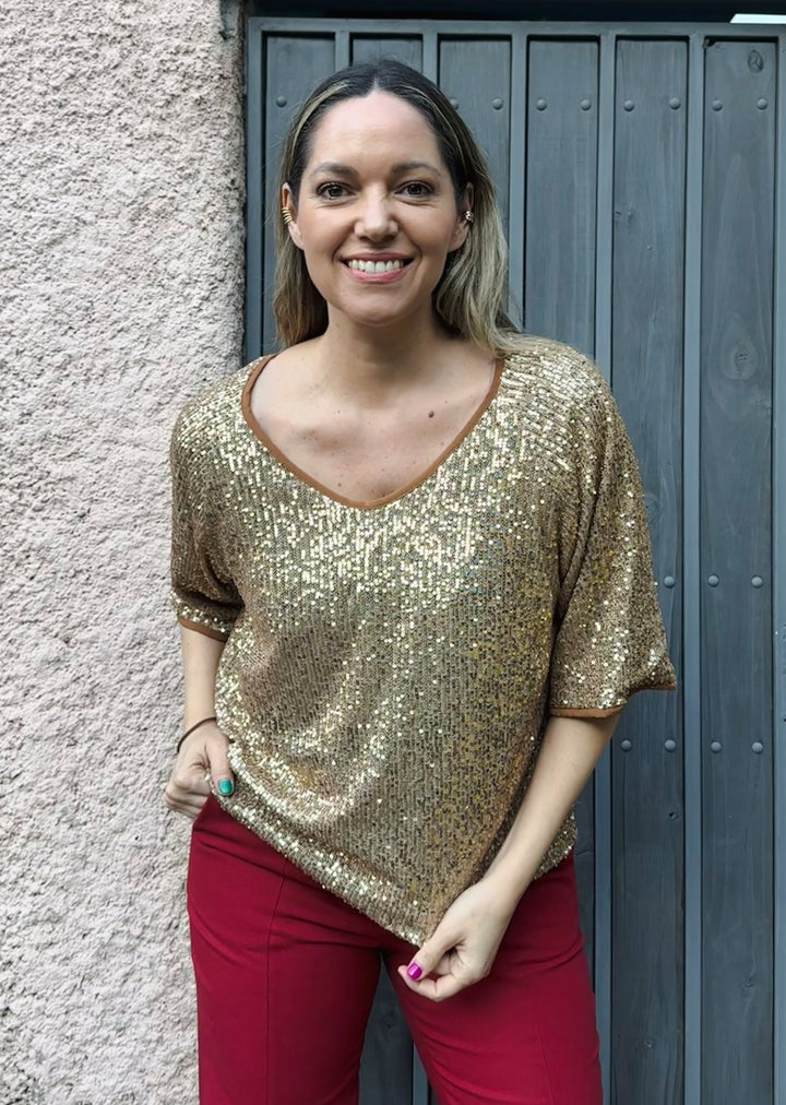 Polera Berni | Gold