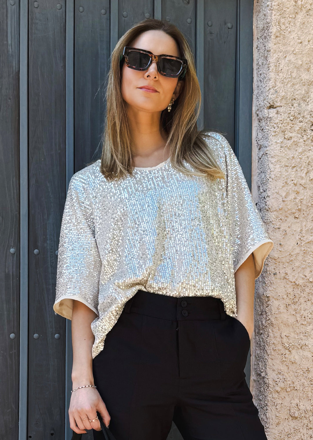 Polera Berni | Silver