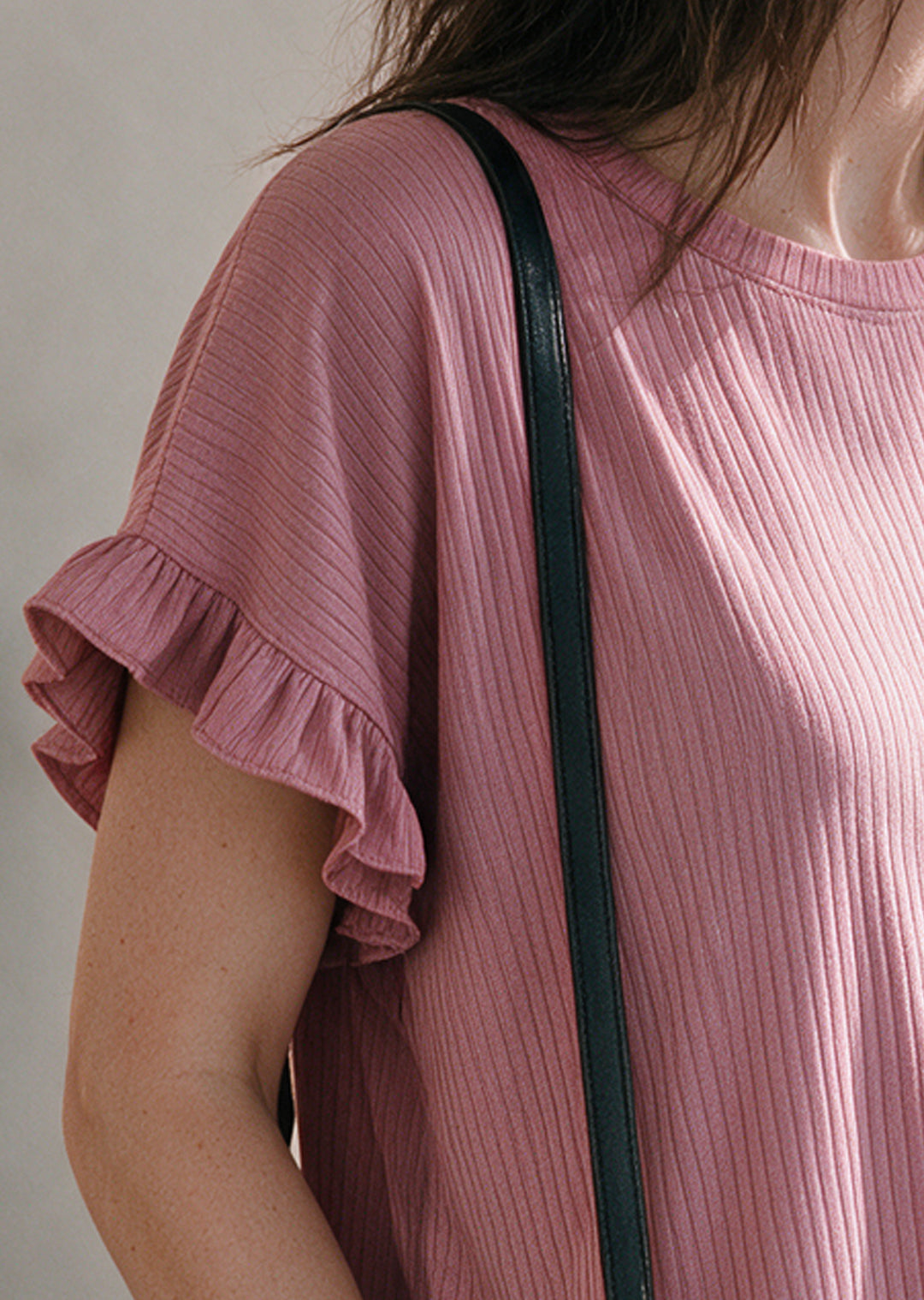 Polera Clari | Palo rosa