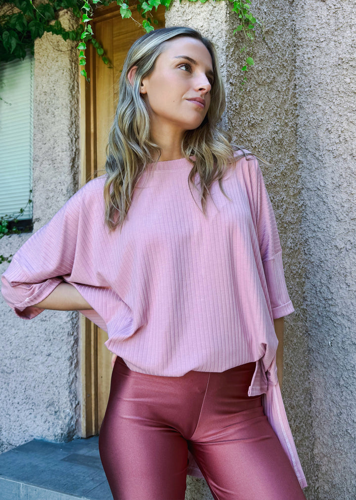 Polera Irene | Palo Rosa