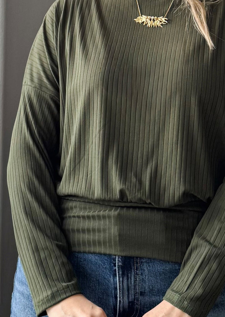 Polera Dominga | Musgo