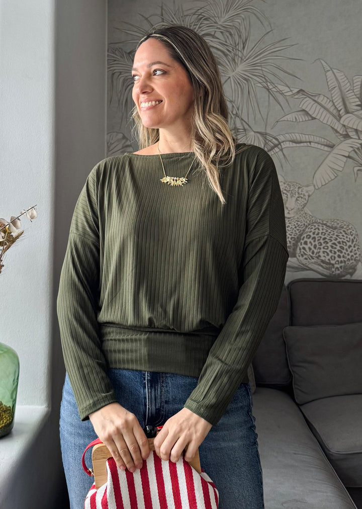 Polera Dominga | Musgo