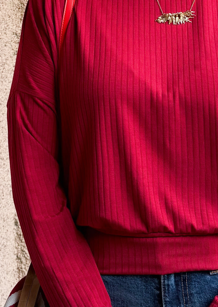 Polera Dominga | Roja