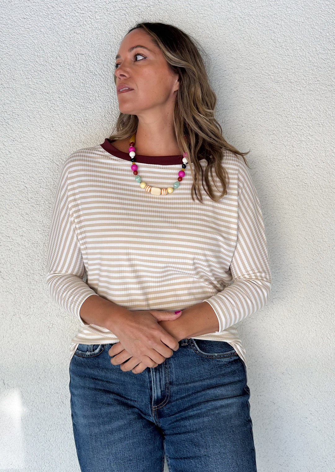 Polera Tere | Beige