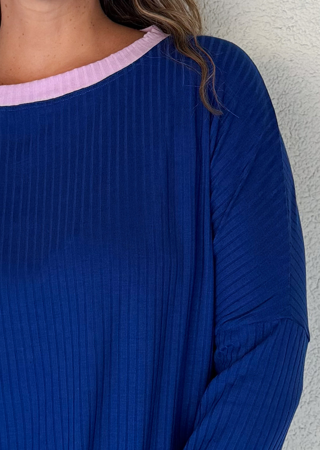 Polera Tere | Azulino, Lila