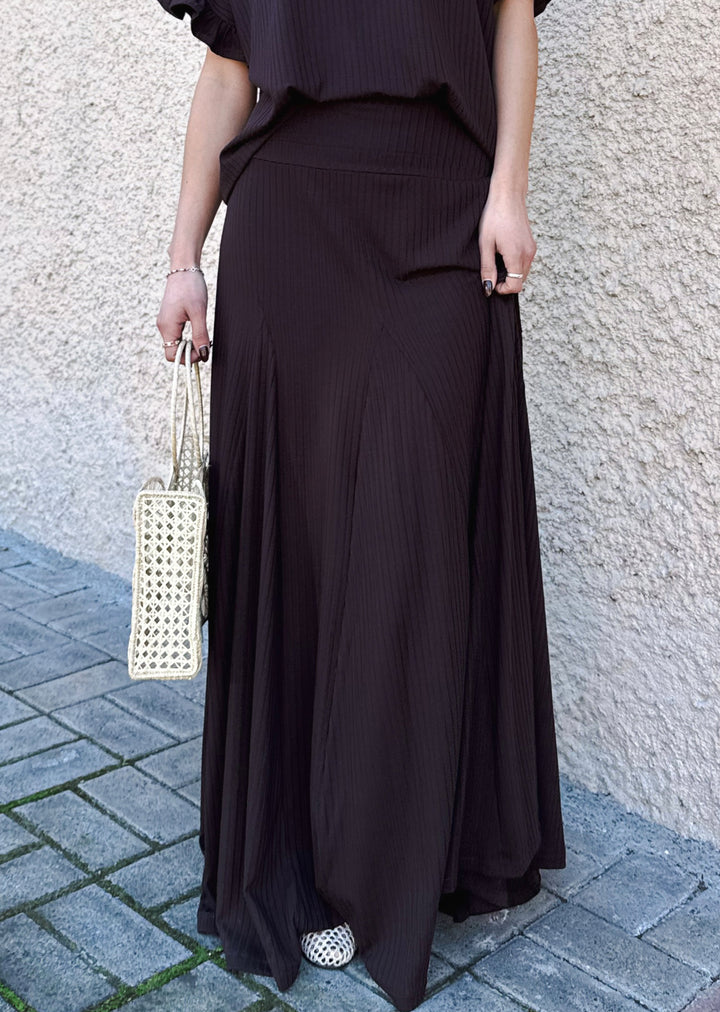 Pollera Luz | Chocolate