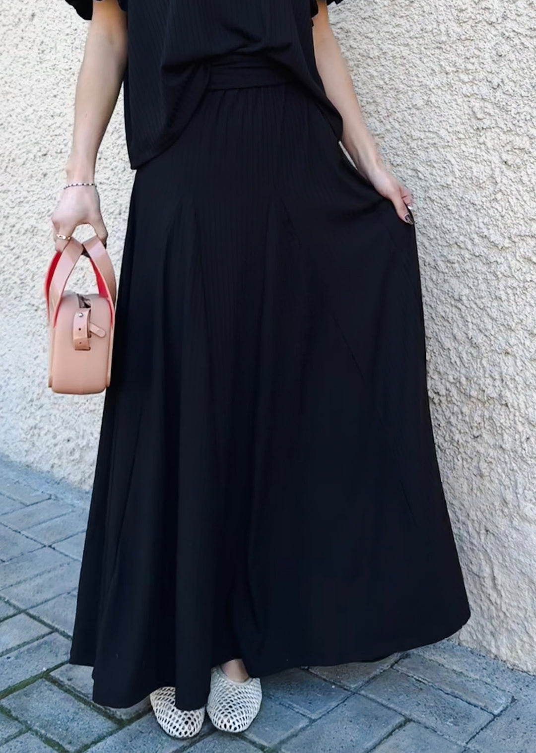 Pollera Luz | Negra