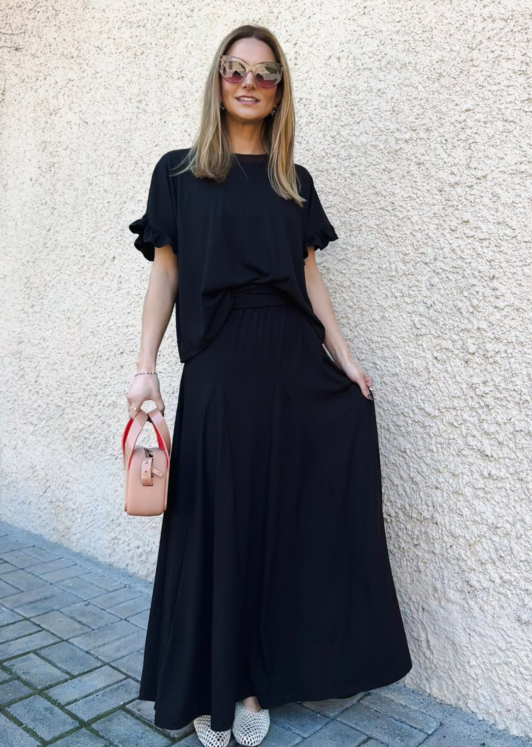 Pollera Luz | Negra