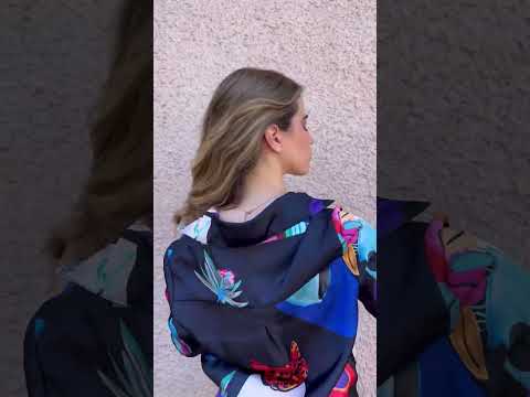 Blusa Bernarda | Pintura Fondo Negro