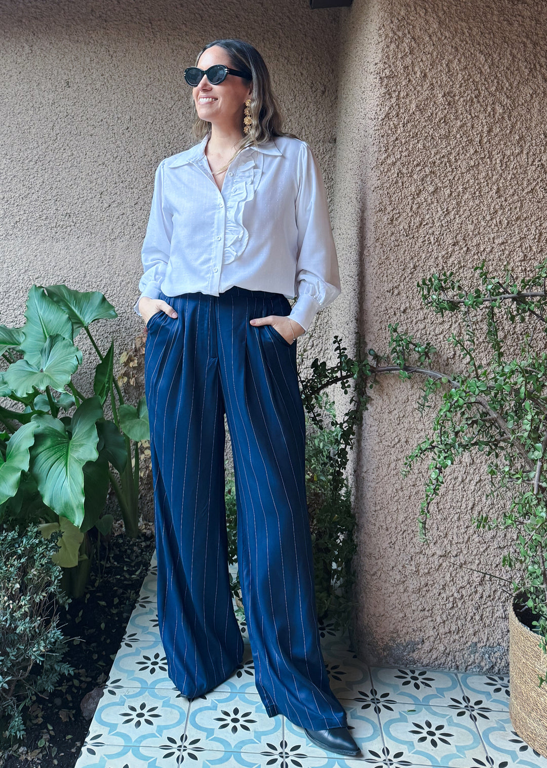 Pantalón Sara | Azul