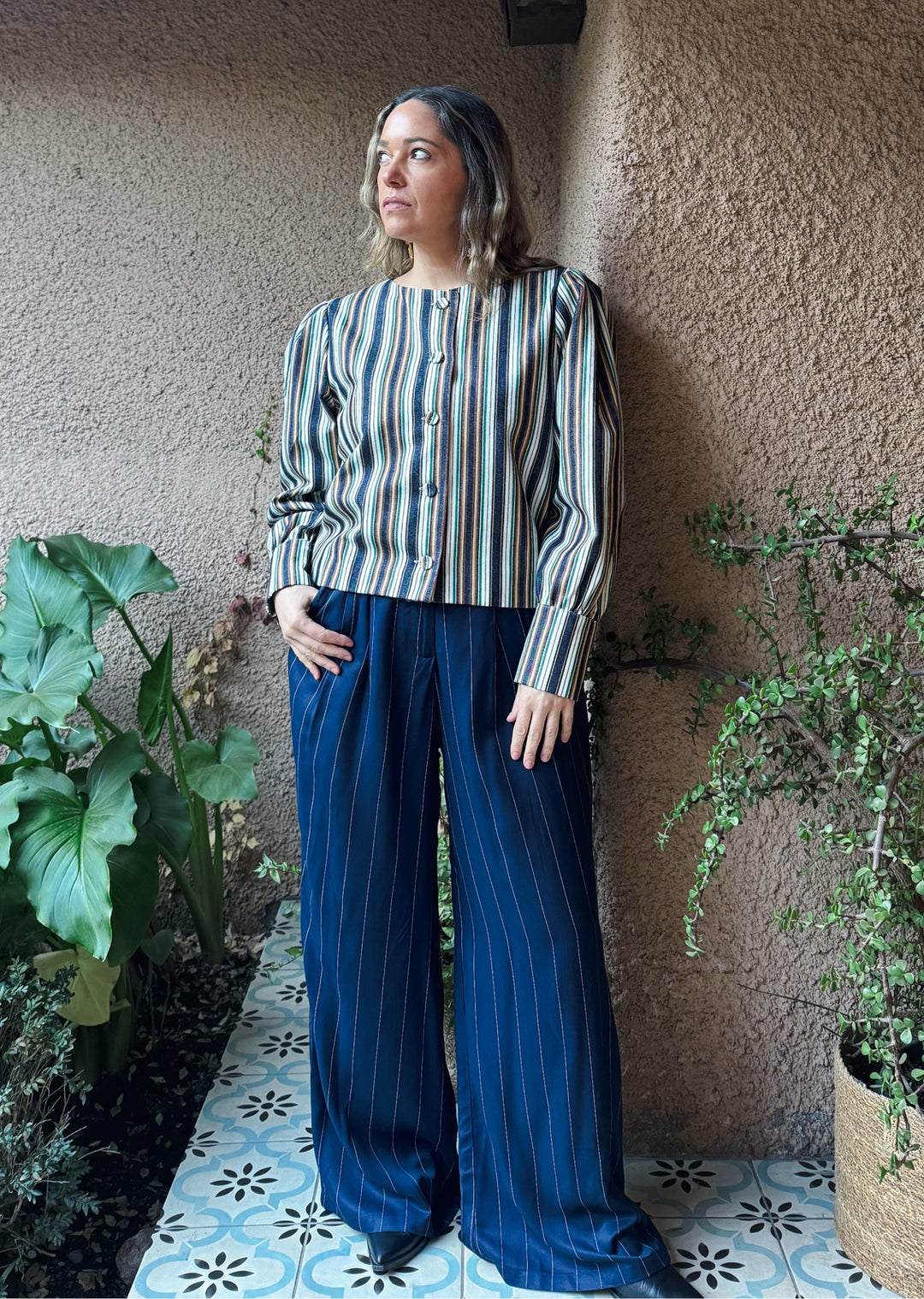 Pantalón Sara | Azul