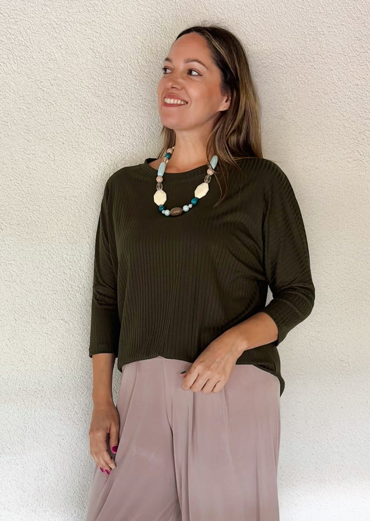 Polera Tere | Chocolate