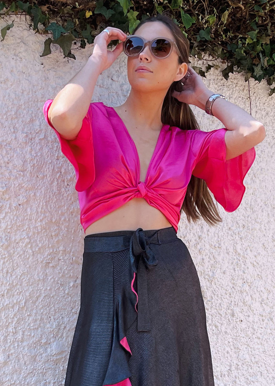 Top Augusta | Fucsia