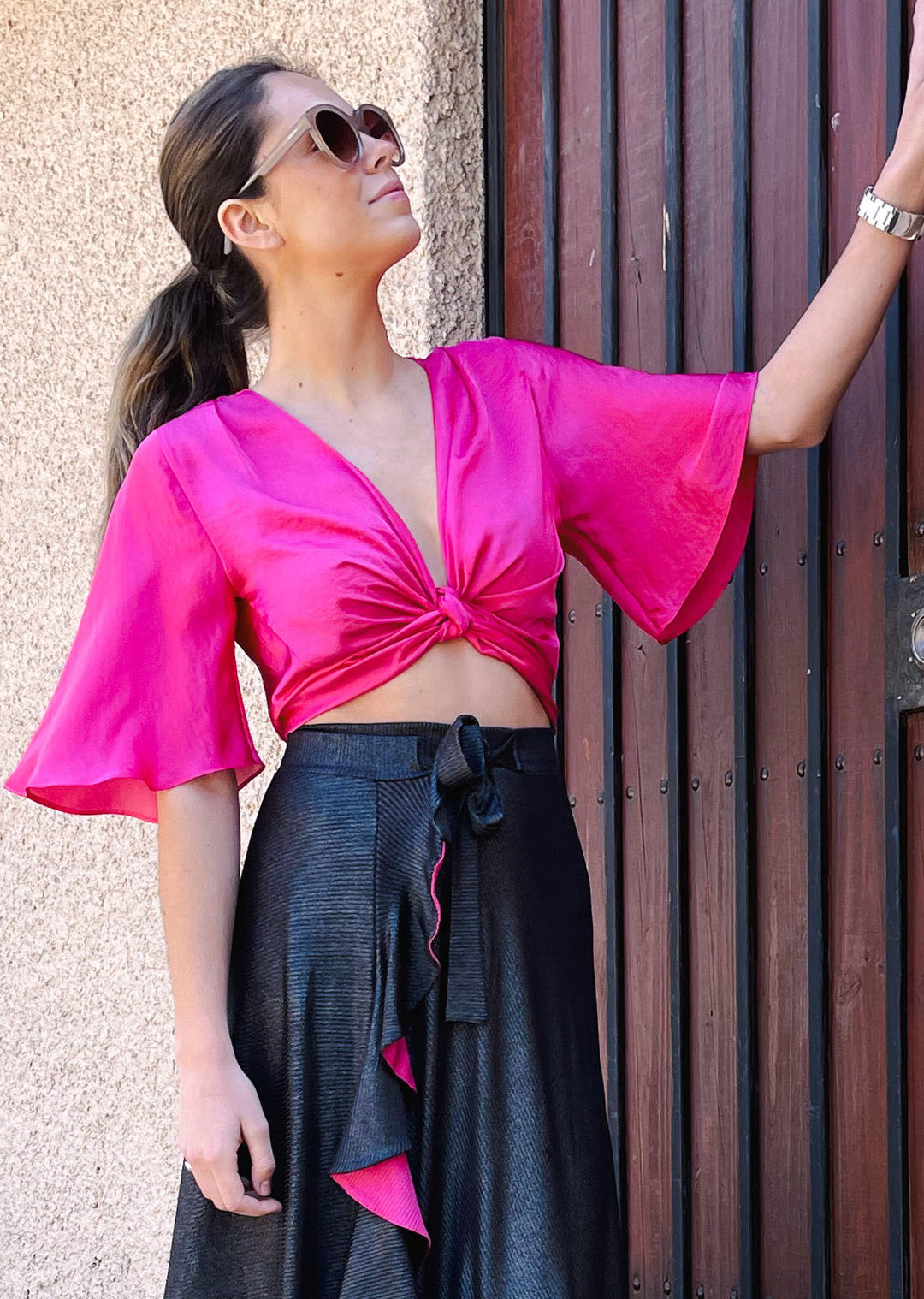 Top Augusta | Fucsia