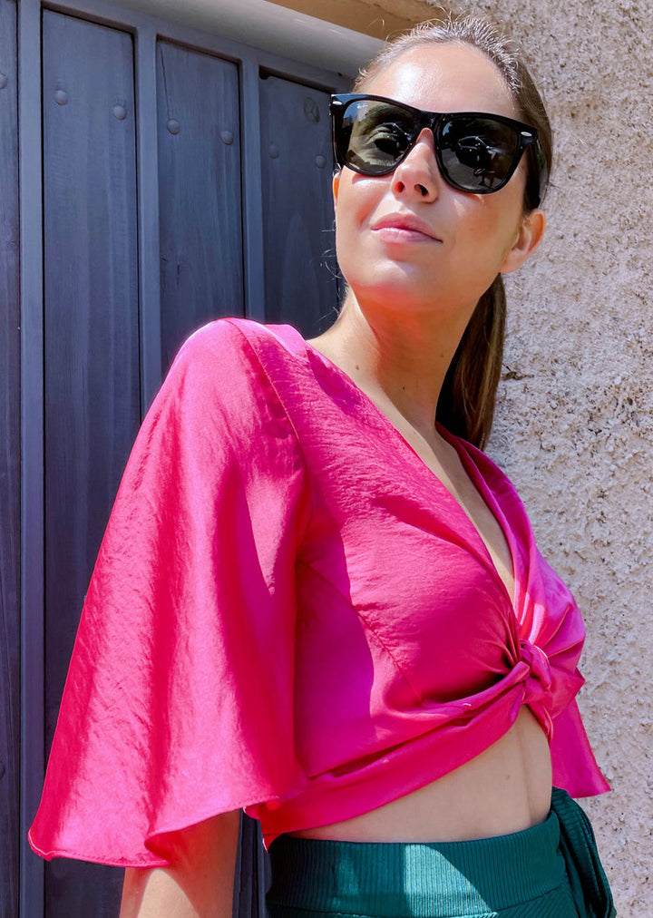 Top Augusta | Fucsia