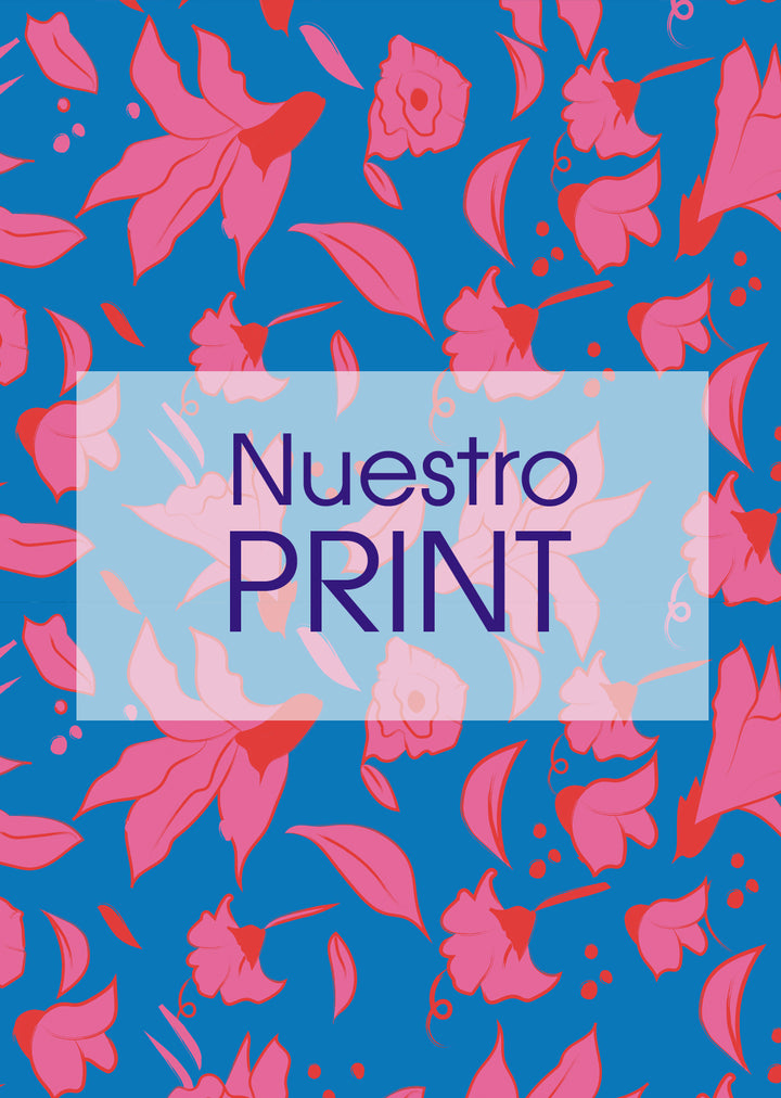 Vestido Mía | Flores Azul