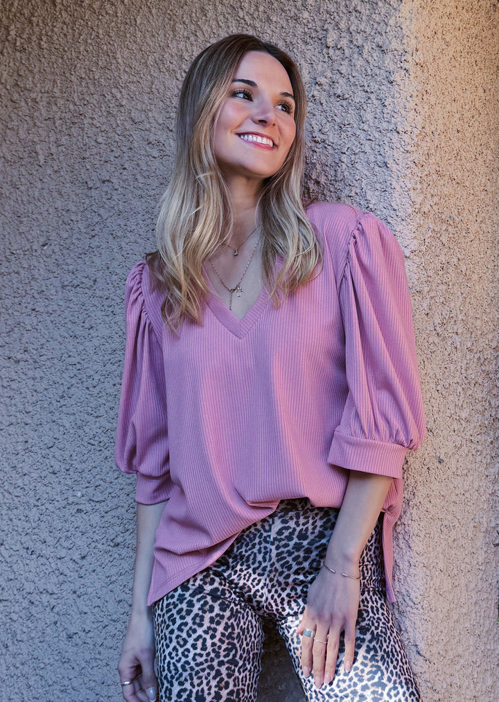 Polera Úrsula | Rosado