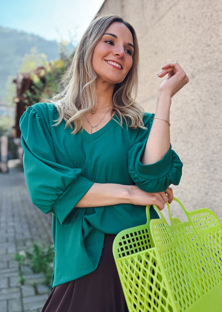 Polera Úrsula | Verde
