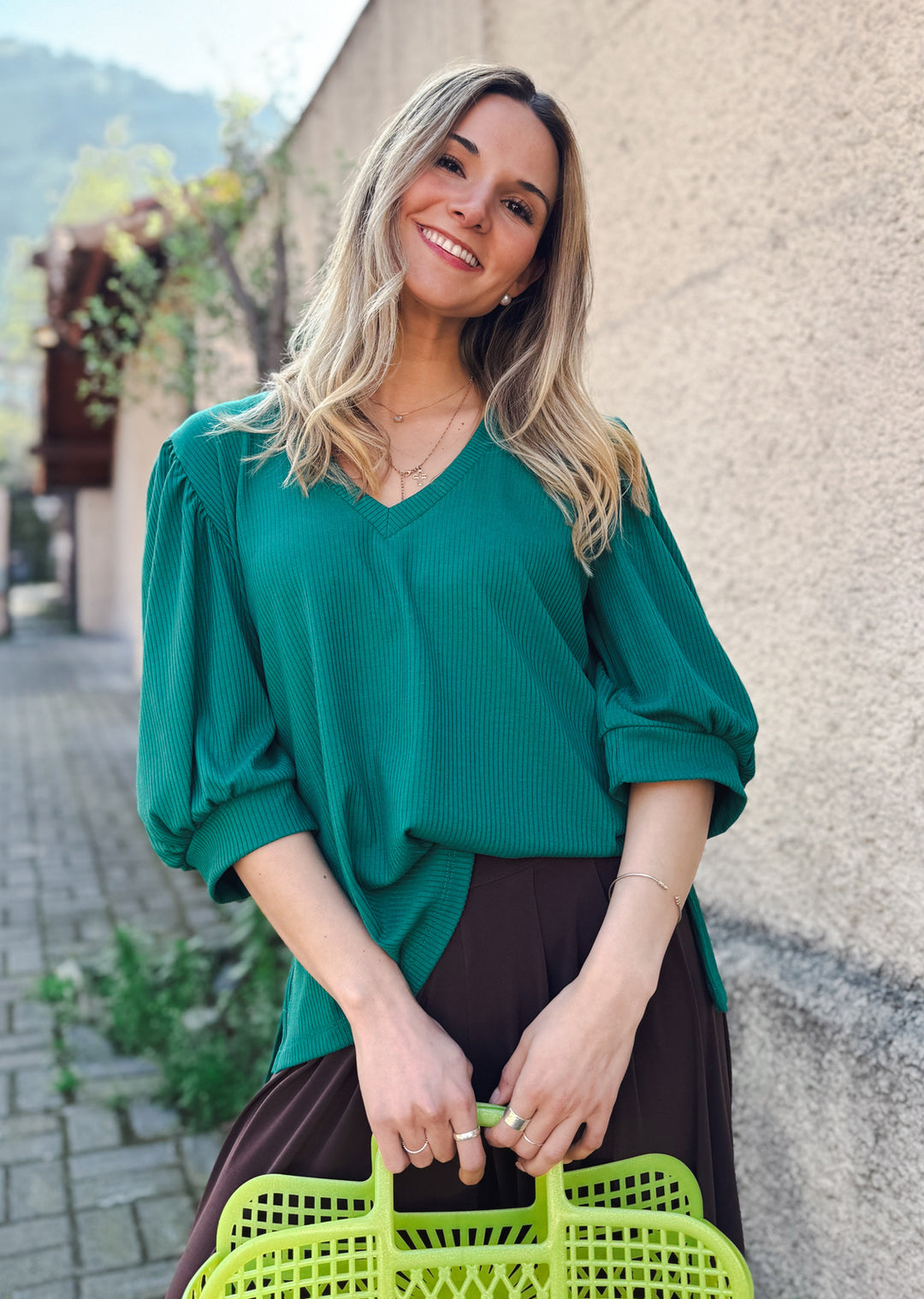 Polera Úrsula | Verde