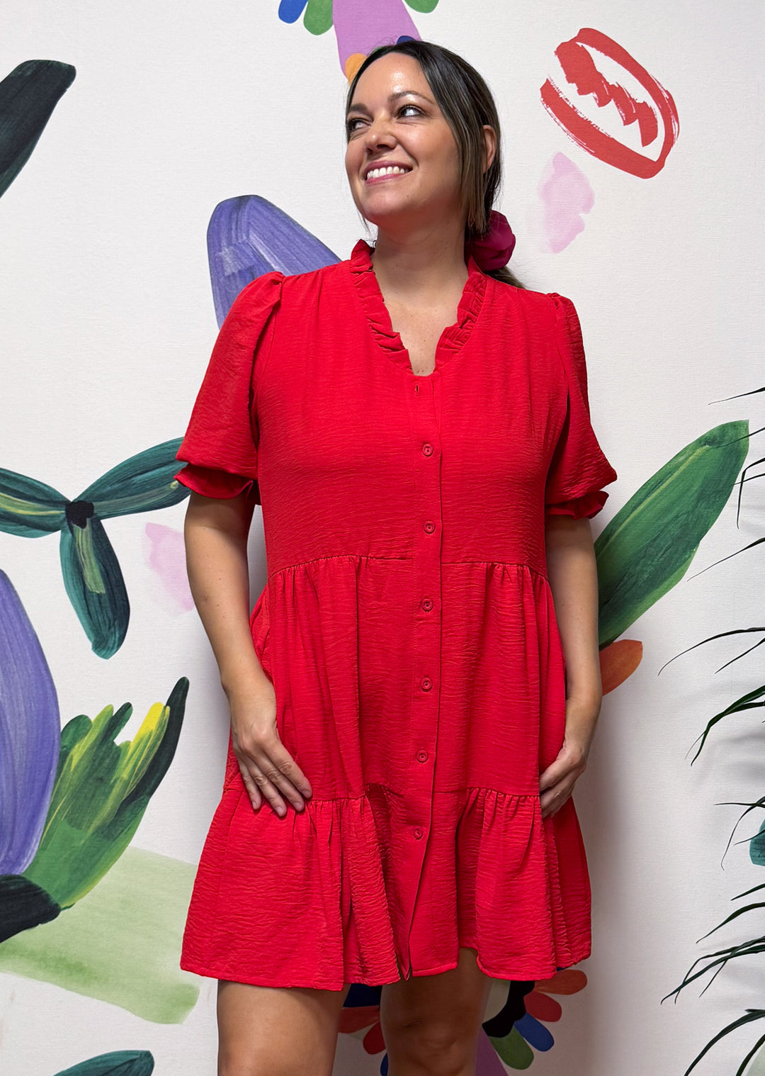 Vestido Amanda | Rojo