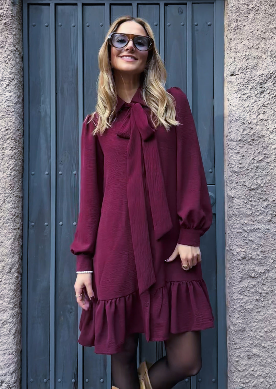 Vestido Nina | Burdeo