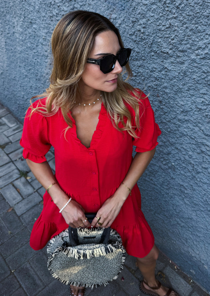 Vestido Amanda | Rojo