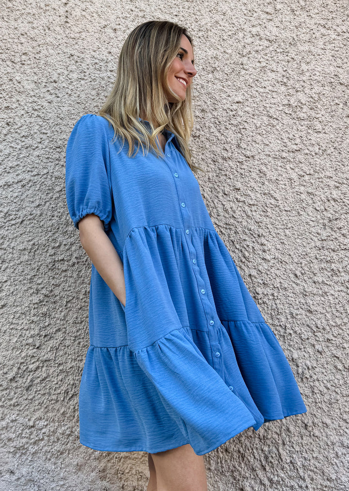 Vestido Nina | Celeste Denim