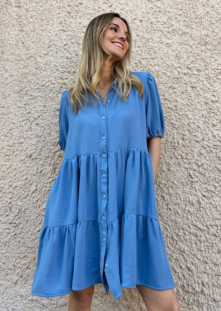 Vestido Nina | Celeste Denim