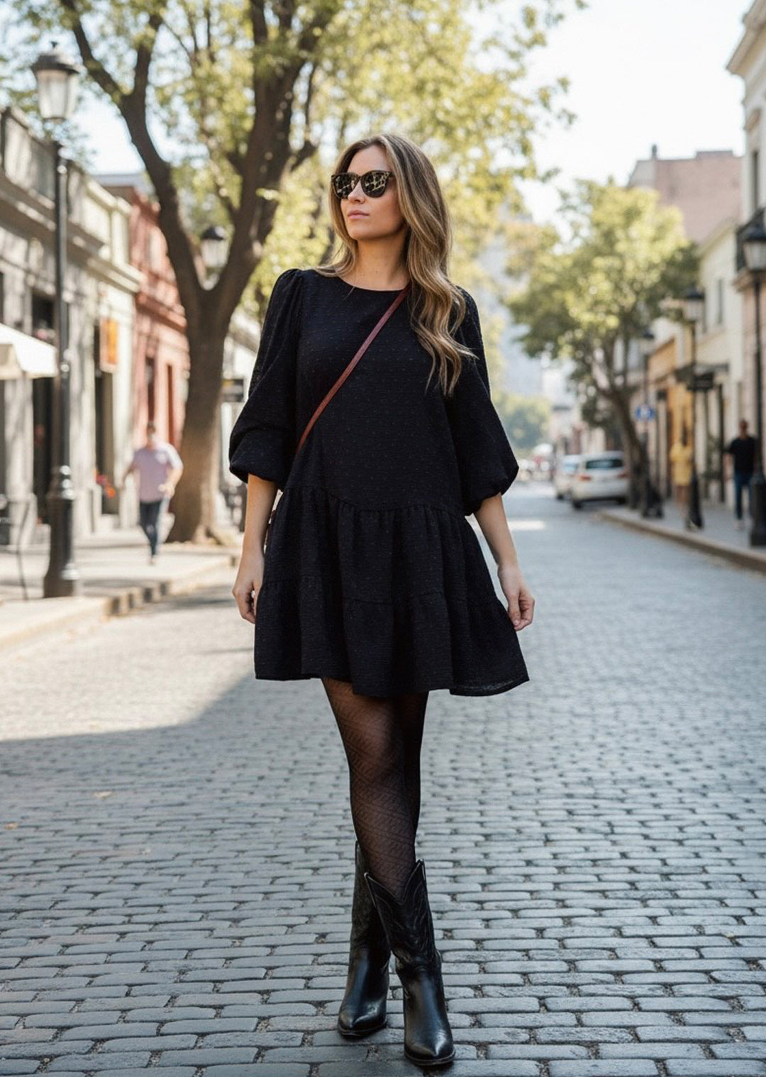 Vestido Gloria negro - vestido mujer elegante para matrimonio cóctel o salidas de noche hecho en Chile | Victoria Raveau