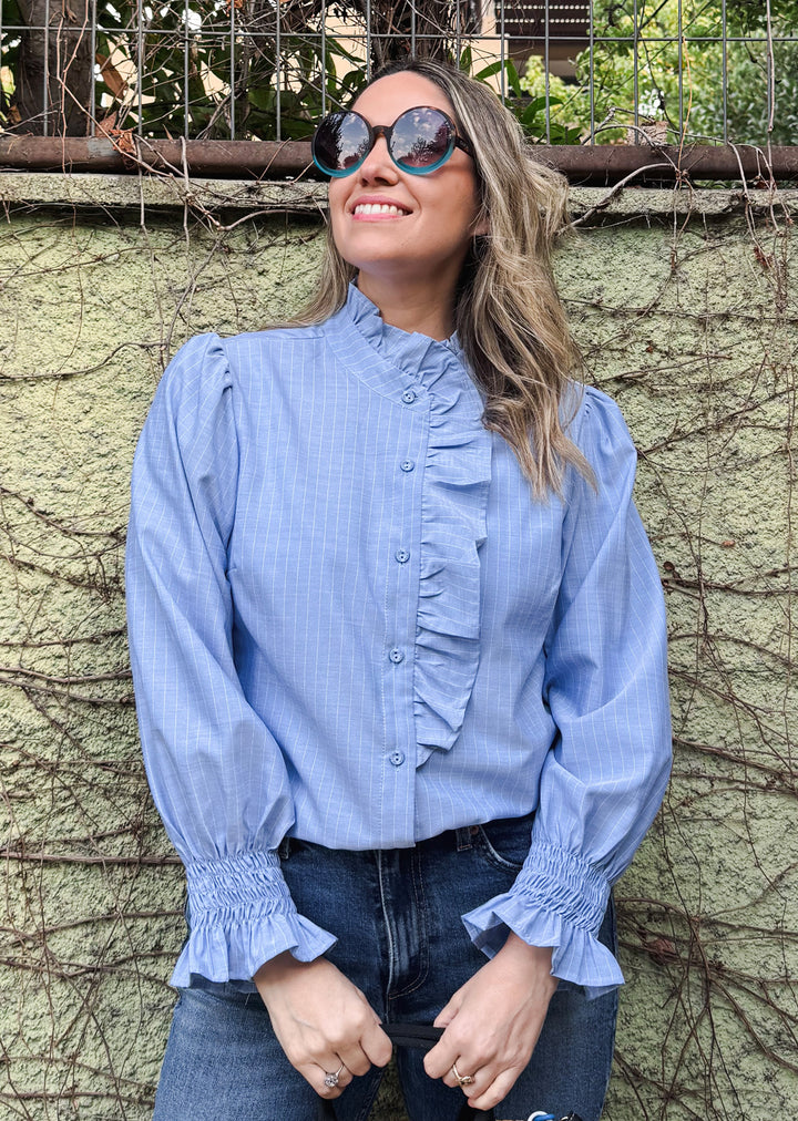 Blusa Valeria | Light blue