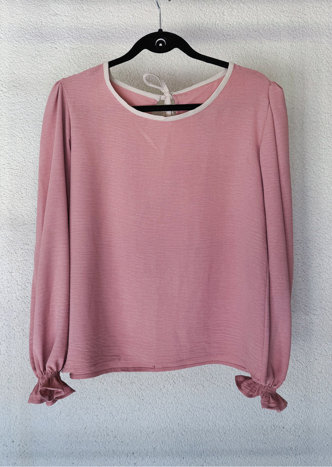 Blusa Gloria Manga Larga | Rosa, crudo
