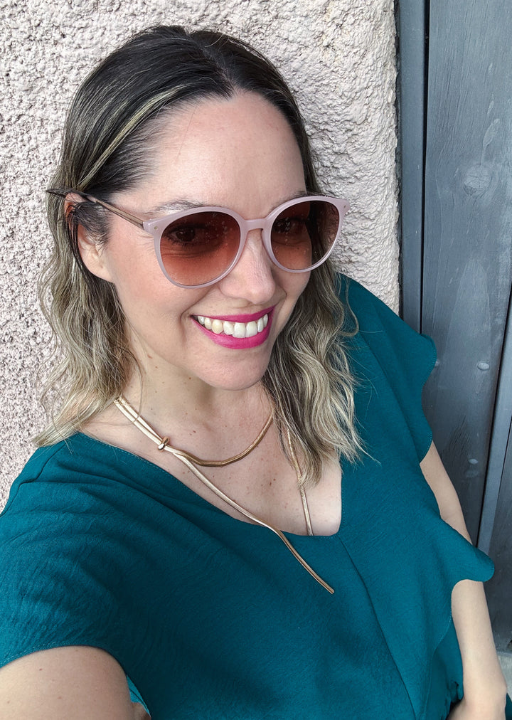 Vestido Clarita | Petróleo