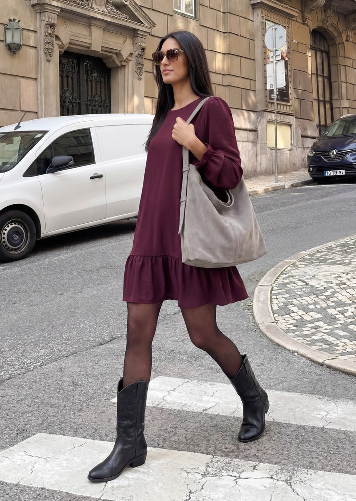 Vestido Mila | Burdeo