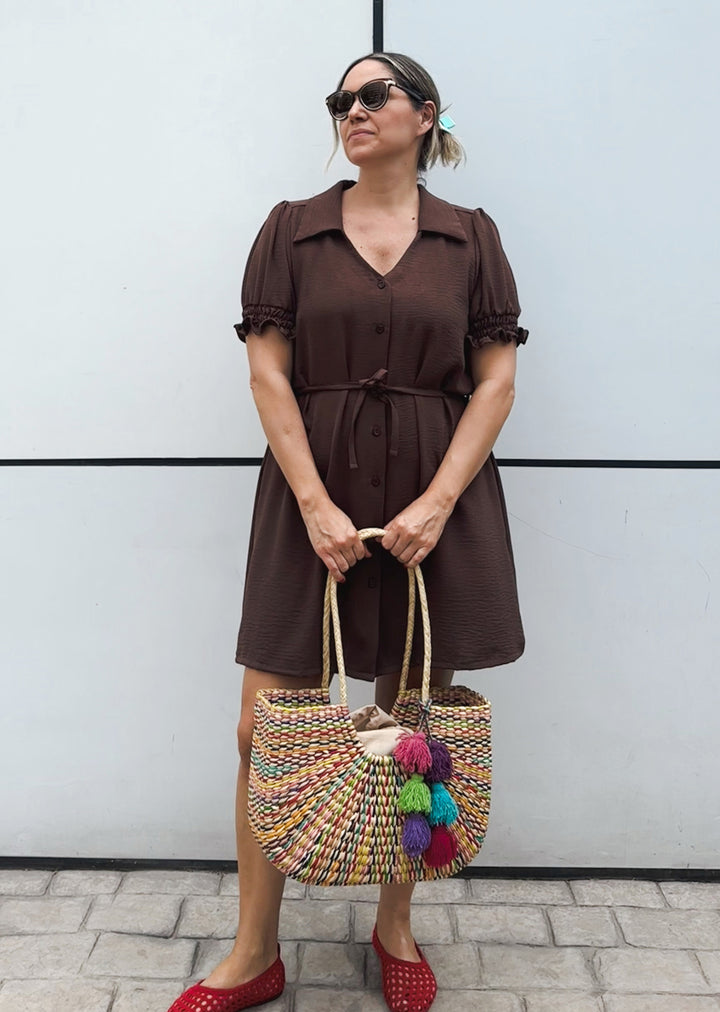 Vestido Sole | Chocolate