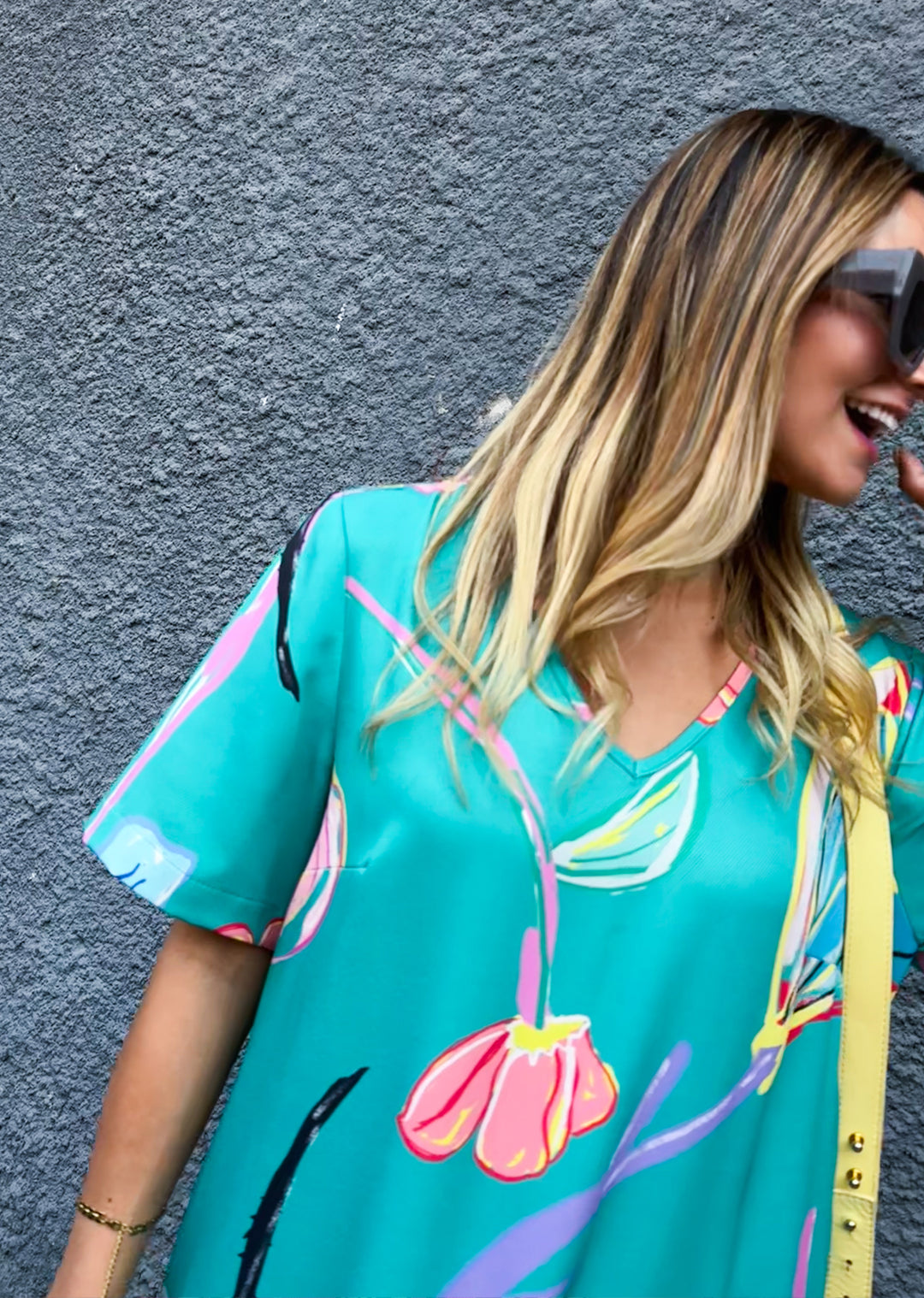 Vestido Rafa | Flores, verde
