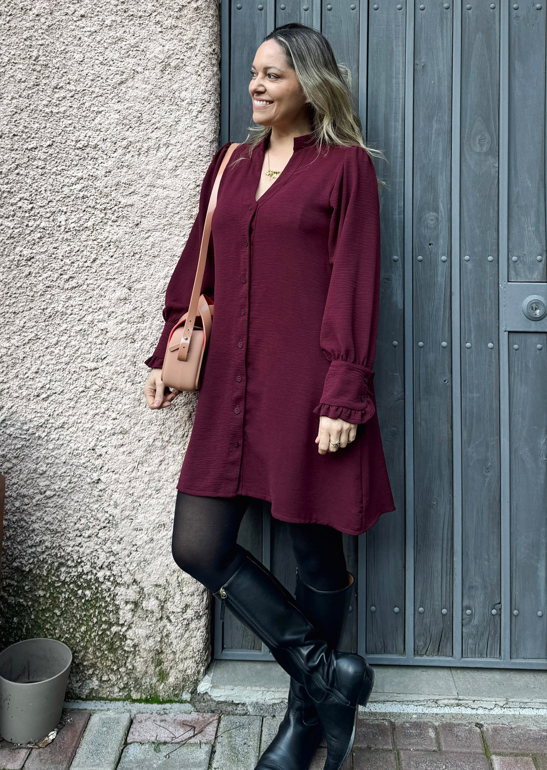 Vestido Adriana | Burdeo