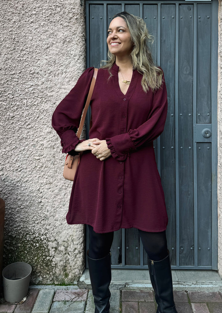 Vestido Adriana | Burdeo