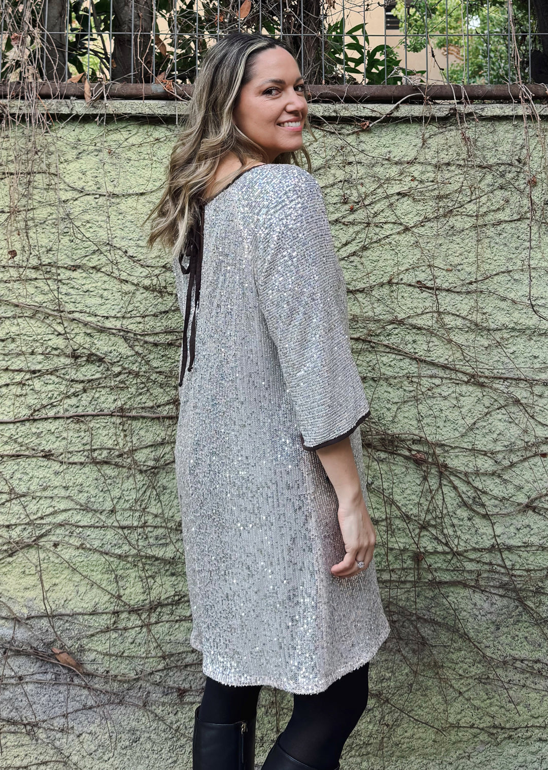 Vestido Berni | Silver