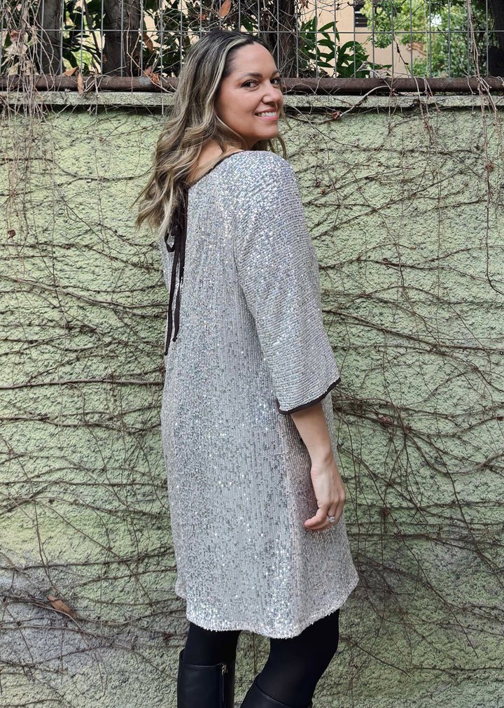 Vestido Berni | Silver