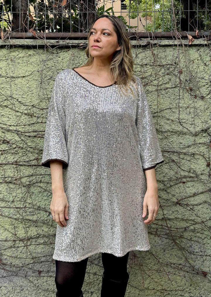 Vestido Berni | Silver