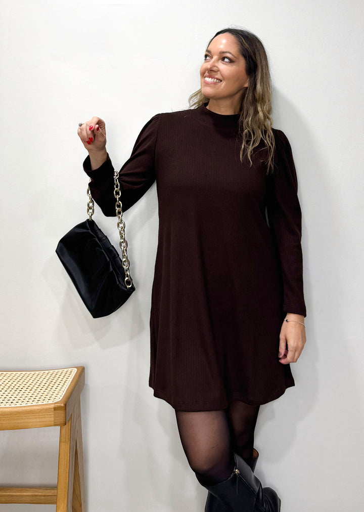 Vestido Lara | Chocolate