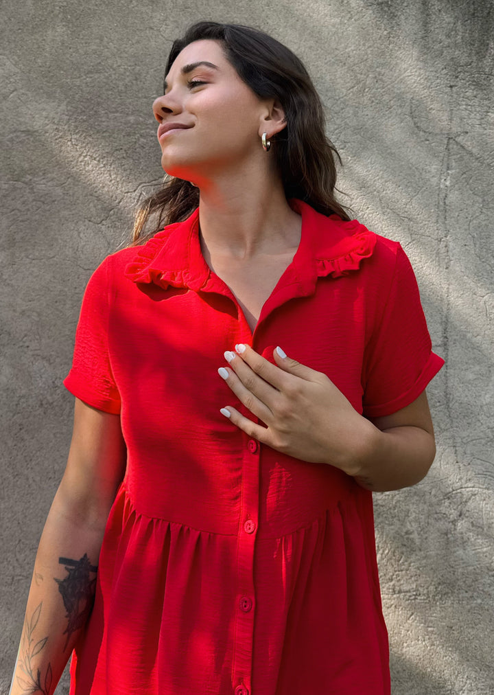 Vestido Sara | Rojo