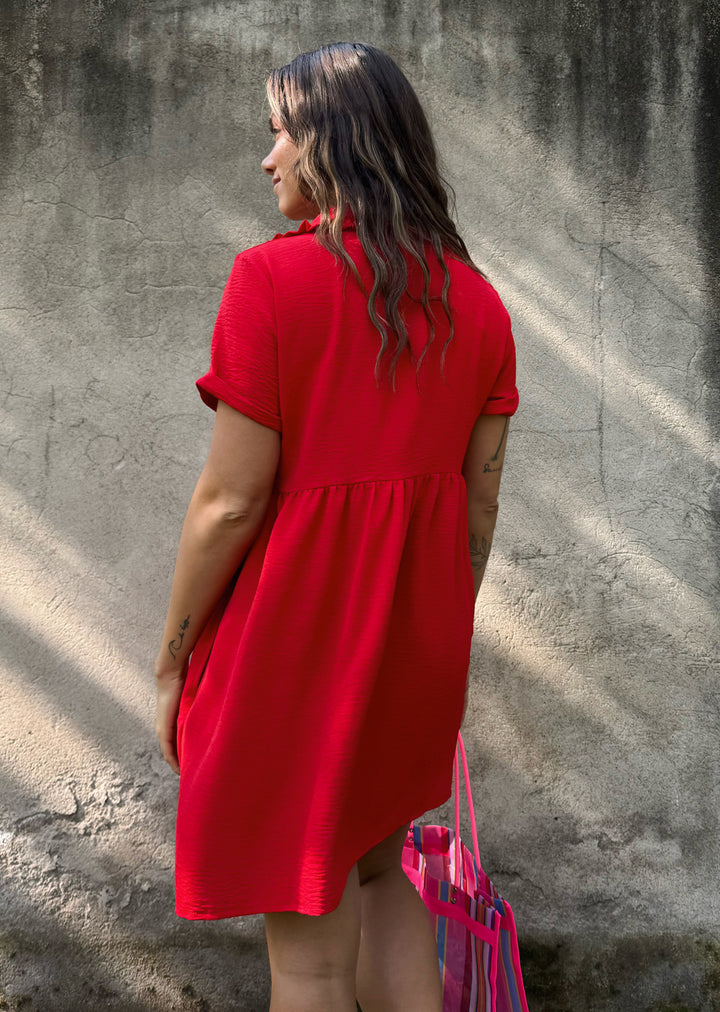 Vestido Sara | Rojo
