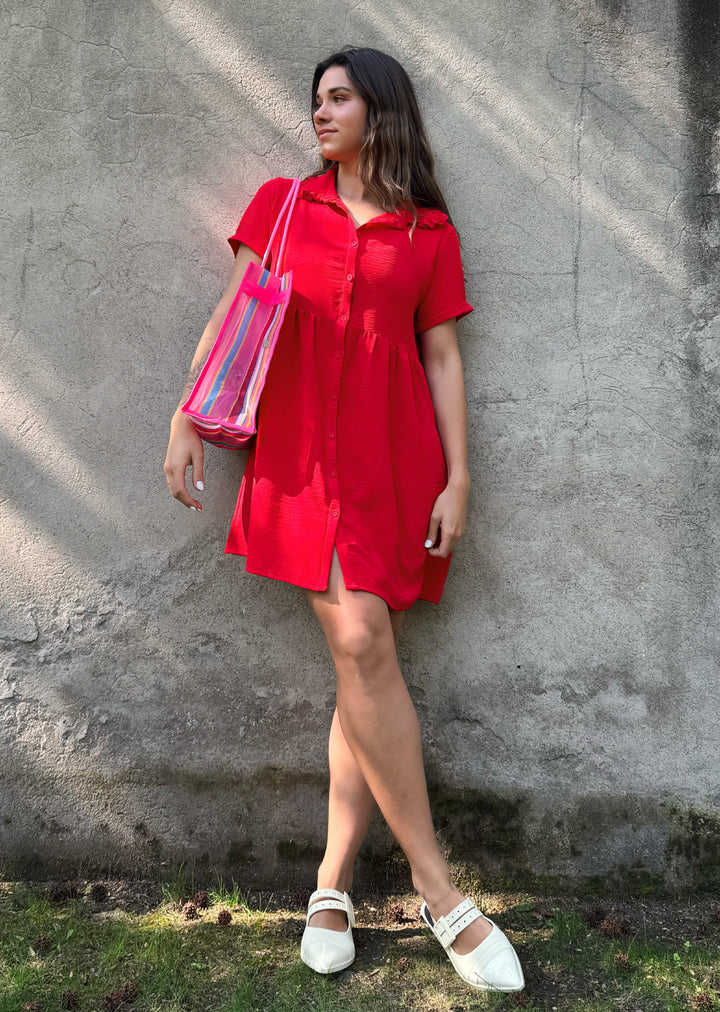 Vestido Sara | Rojo