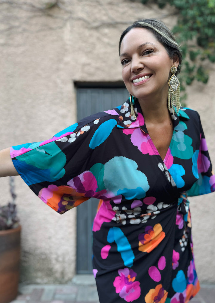 Vestido Mía | Flores- COLAB. "IGNACIA JULLIAN"