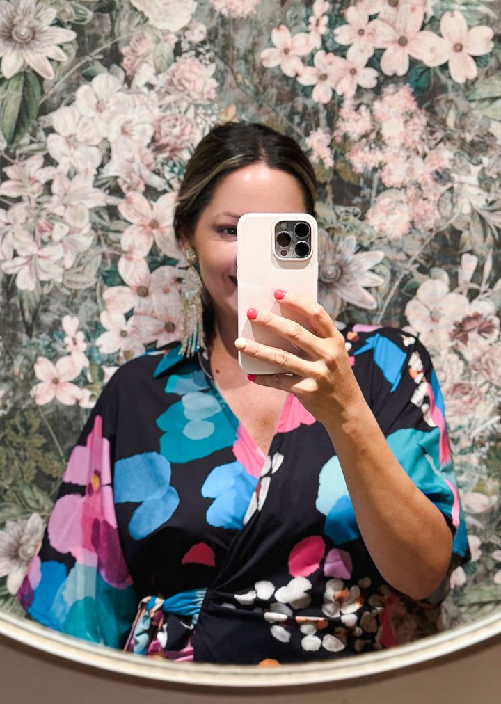 Vestido Mía | Flores- COLAB. "IGNACIA JULLIAN"