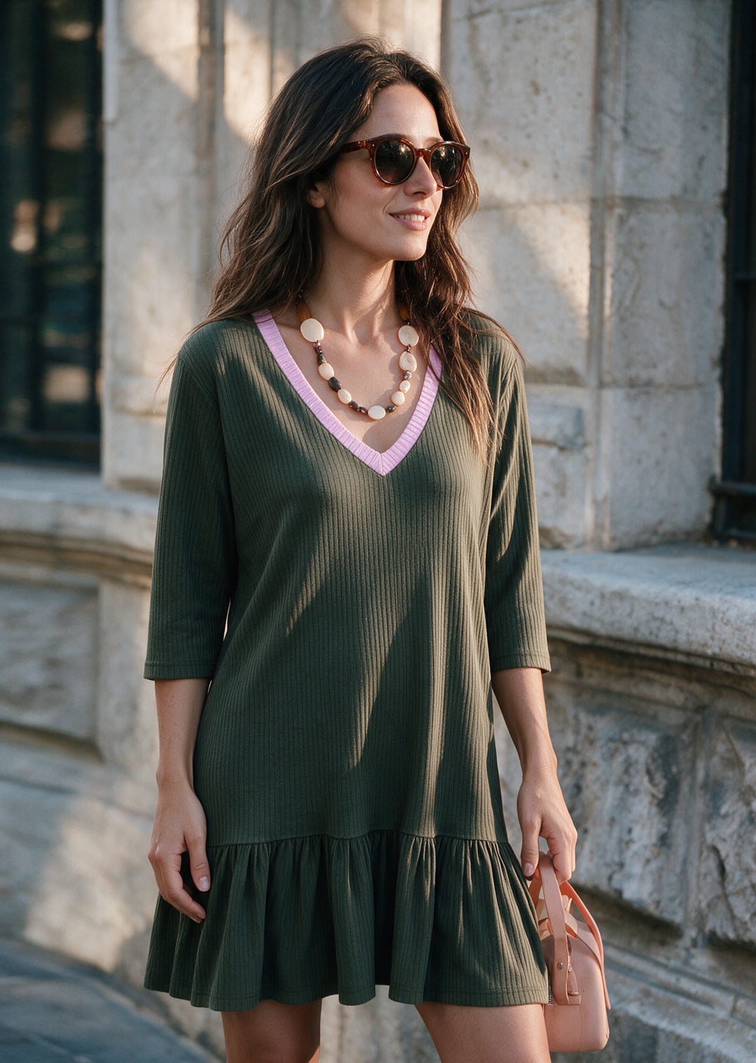 *PRE VENTA* Vestido Fer | Musgo, lila